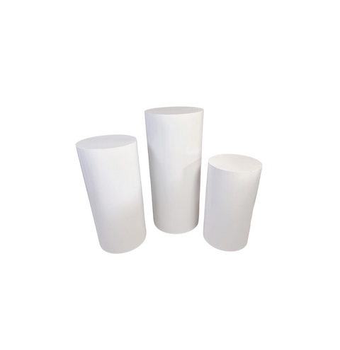 Pedestal Dessert Table Cylinder