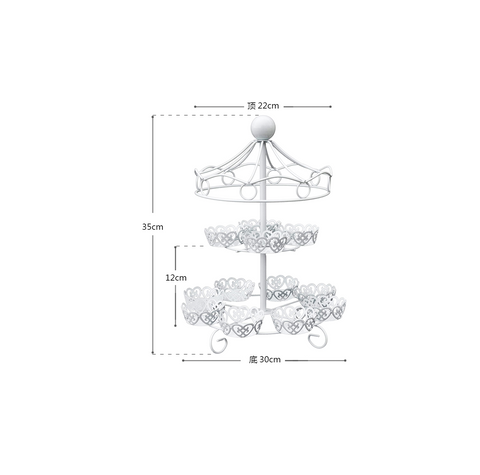 Classic Cup Cake Stand