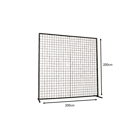 Square Grid Backdrop Wall