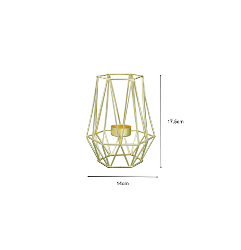 Candlestick Geometric Vintage