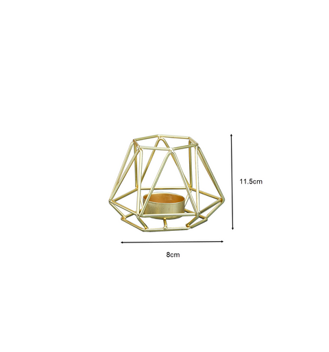 Candlestick Geometric Vintage