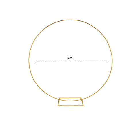 Circle Shape Backdrop Wall