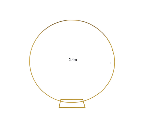 Circle Shape Backdrop Wall