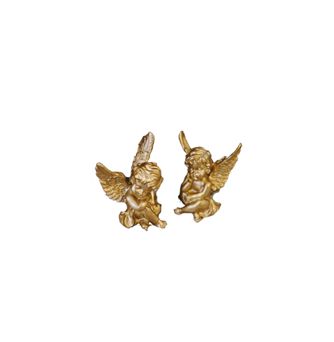 Orenm 2 Pack Resin Cherubs