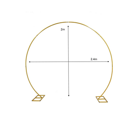 Round Shape Backdrop Wall