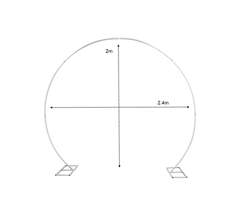 Round Shape Backdrop Wall