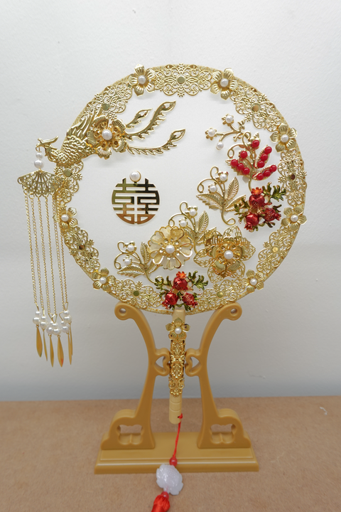 Wedding Bridal Bouquet Fan