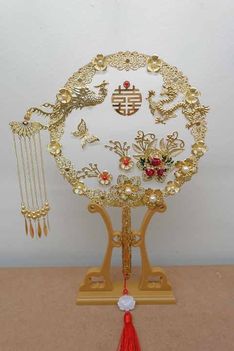 Wedding Bridal Bouquet Fan