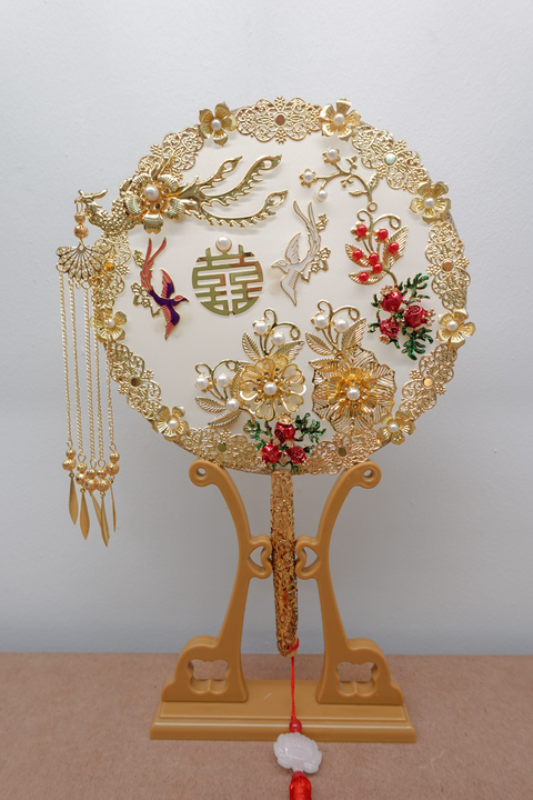Wedding Bridal Bouquet Fan