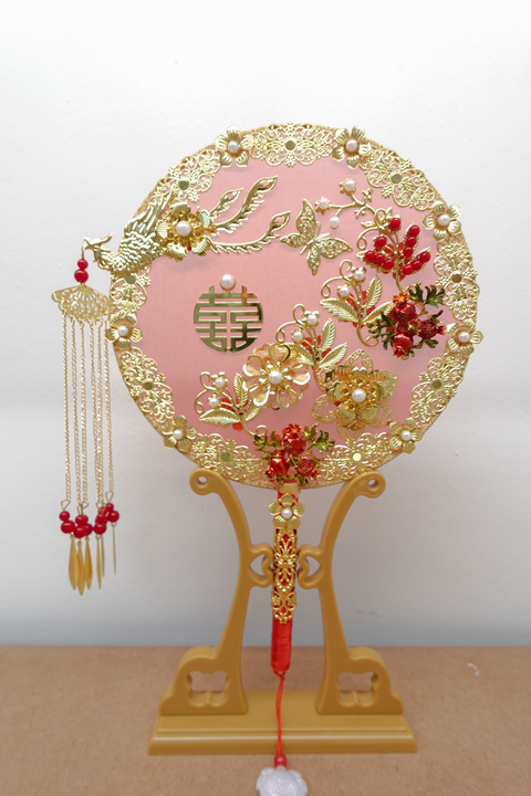 Wedding Bridal Bouquet Fan