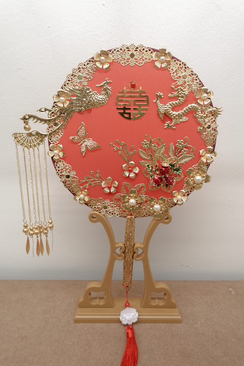 Wedding Bridal Bouquet Fan