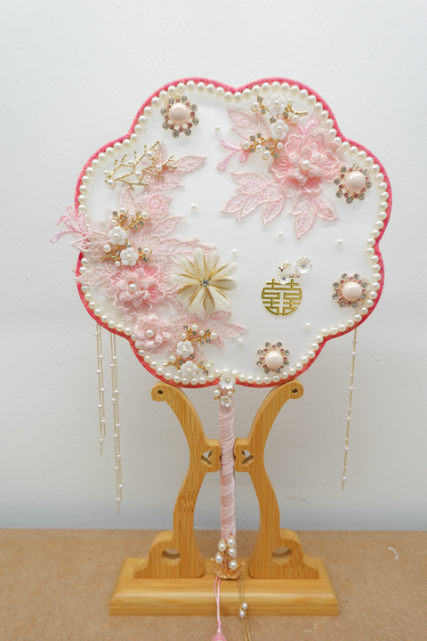 Wedding Bridal Bouquet Fan