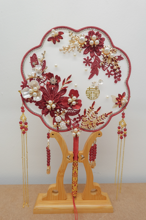 Wedding Bridal Bouquet Fan
