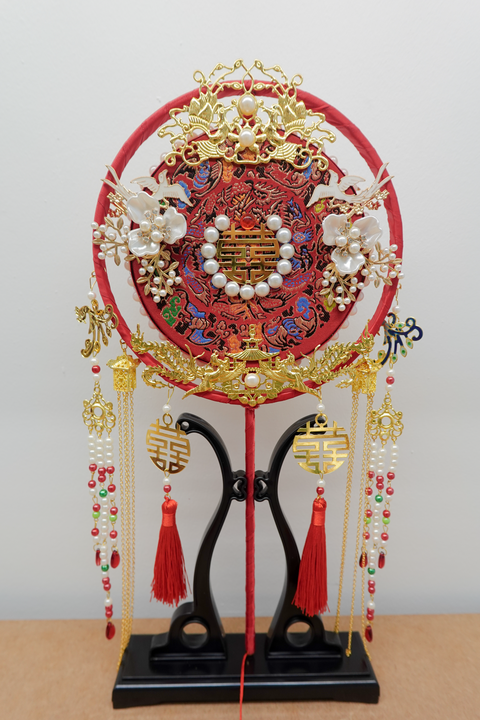 Wedding Bridal Bouquet Fan
