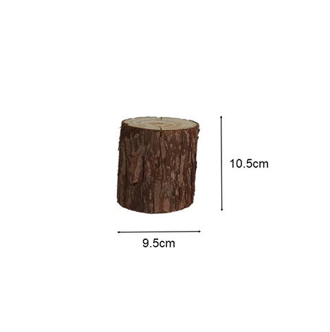 Wood Pile Dessert Stand