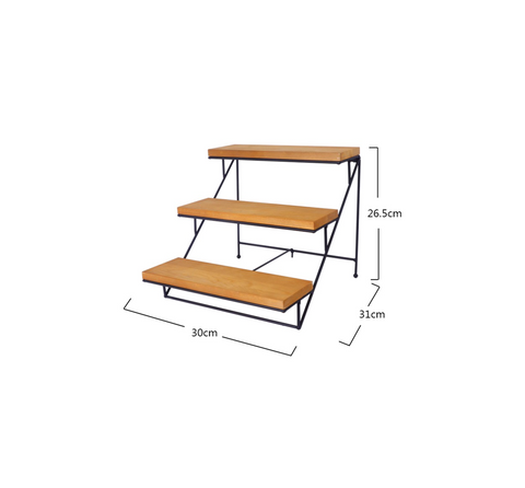 Staircase Wooden Dessert Stand