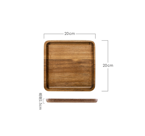 Wooden Dessert Tray