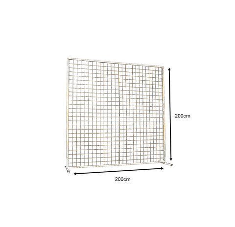 Square Grid Backdrop Wall