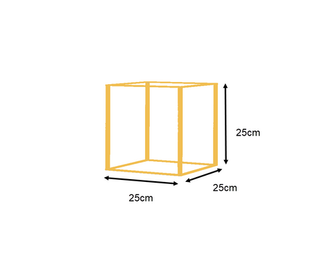 Metal Floor Stand Square