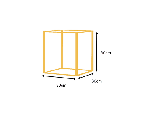 Metal Floor Stand Square