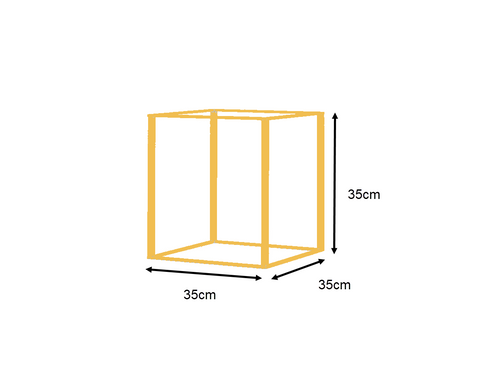 Metal Floor Stand Square
