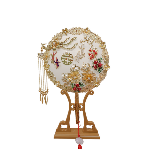 Wedding Bridal Bouquet Fan