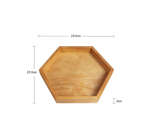 Wooden Dessert Tray