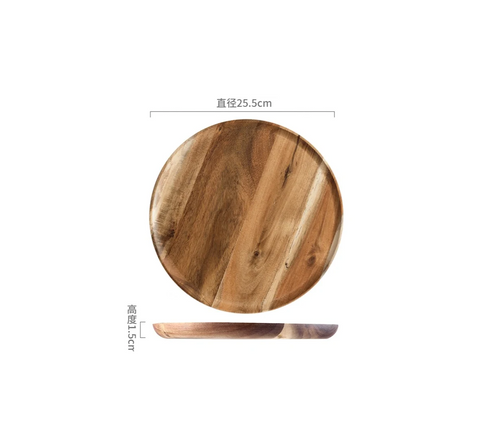 Wooden Dessert Tray