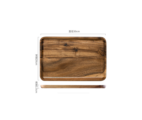 Wooden Dessert Tray