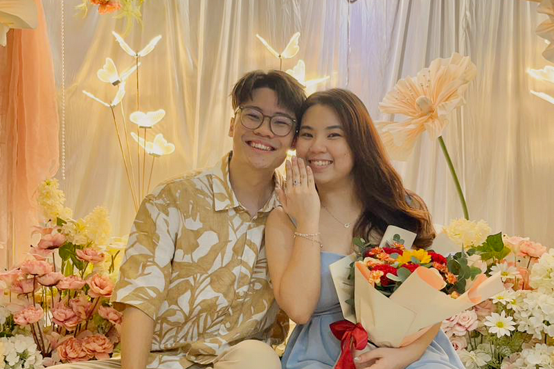 A Sweet “Marry Me” Moment