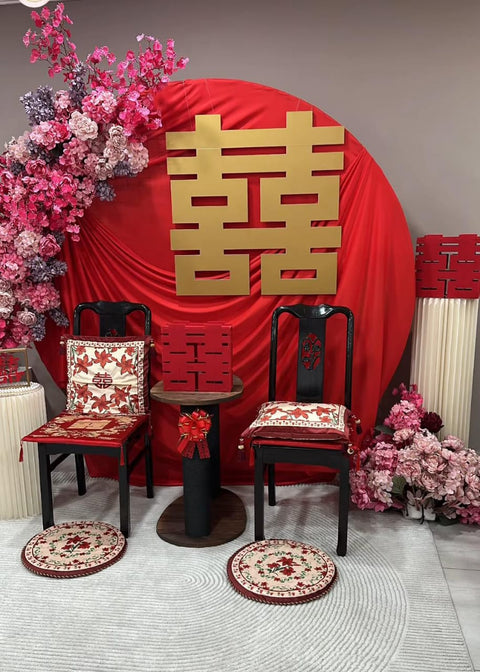 Traditional Chinese Wedding Ceremony Setup