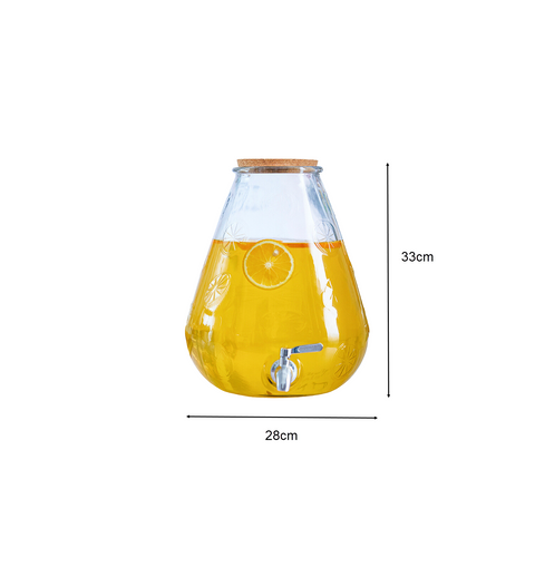 Glass Jar Water Juicer