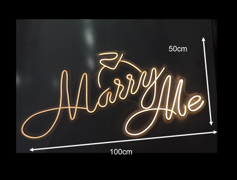 LED Lighting "Marry Me"