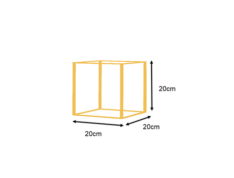 Metal Floor Stand Square