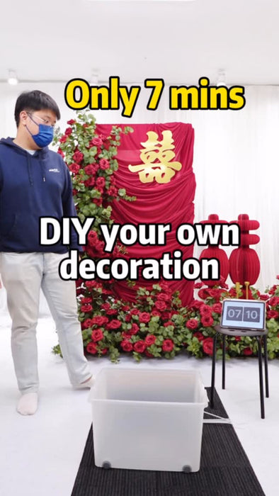 Wedding decoration video