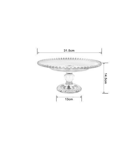 Korean-Style Clear Cake Stand
